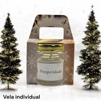 Mini vela aromática Natal