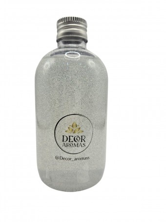 Refil Sabonete Liquido - Glitter Prata - 500 mls