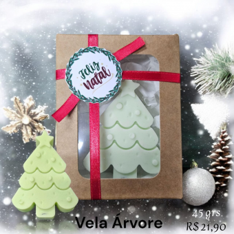Vela Arvore de Natal 50 Gramas
