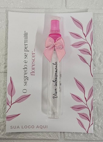 Mini aromatizador Home Spray - 10 Mls - Personalizável com card