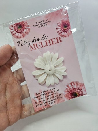 Card Mini velas  - Rosa