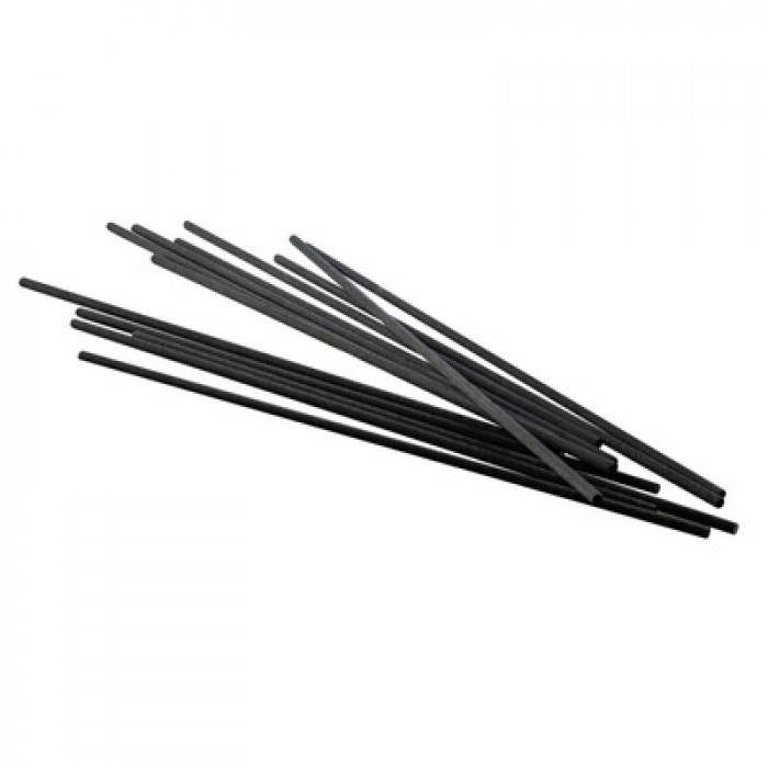 Vareta Fibra Preta - 50 cm x 3 mm - unidade