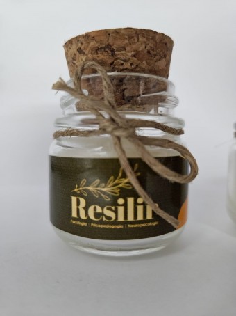 Mini vela aromática lembrancinha - tampa Rolha  - 30 gramas - Personalizada