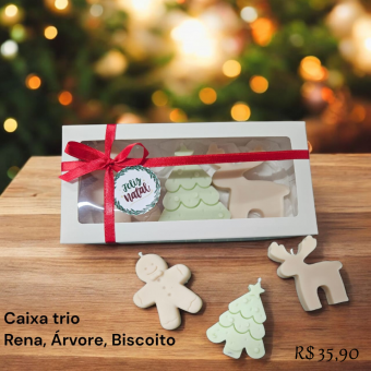Kit trio - Velas Natalinas