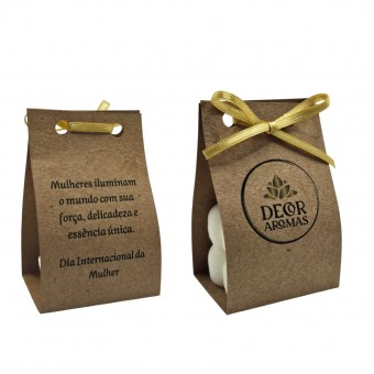 Mini Vela Aromática Bublle - Card Mulheres 2