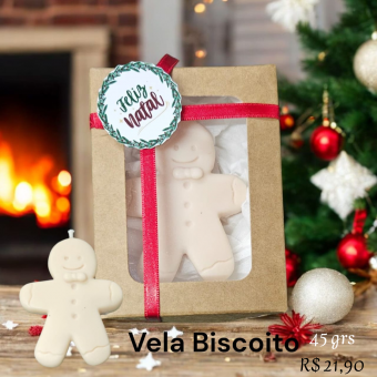 Vela Biscoito  50 Gramas