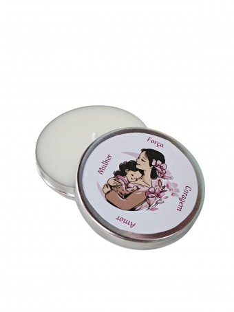 Mini vela Lata - 20 gramas - Personalizada