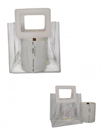 Vela Agata com Bolsa transparente - 180 gramas