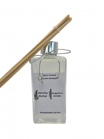 Aromatizador de varetas Square - 250 Mls - Alecrim Herbal