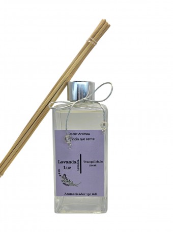 Aromatizador de varetas Square - 250 Mls - Lavanda Luz