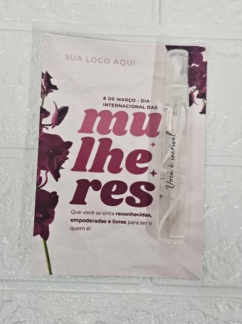 Mini aromatizador Home Spray - 10 Mls - Personalizável com card